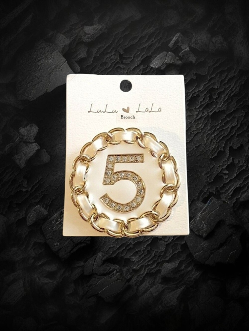 Fashion Brooch Number 5 by LuLu LaLa